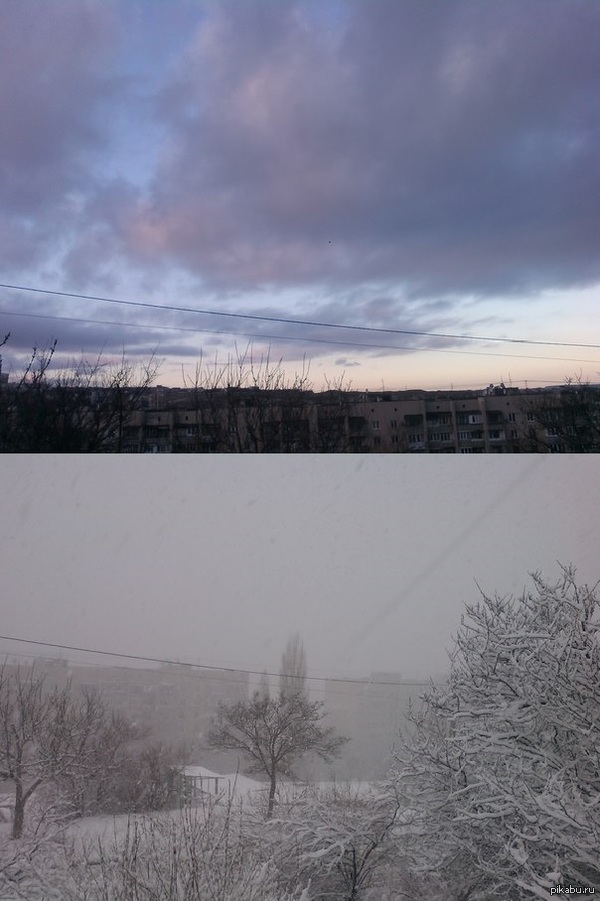 Суровая крымская весна