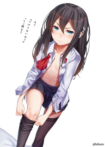 Anime art (10) - NSFW, Art, Anime, Anime art, Stockings