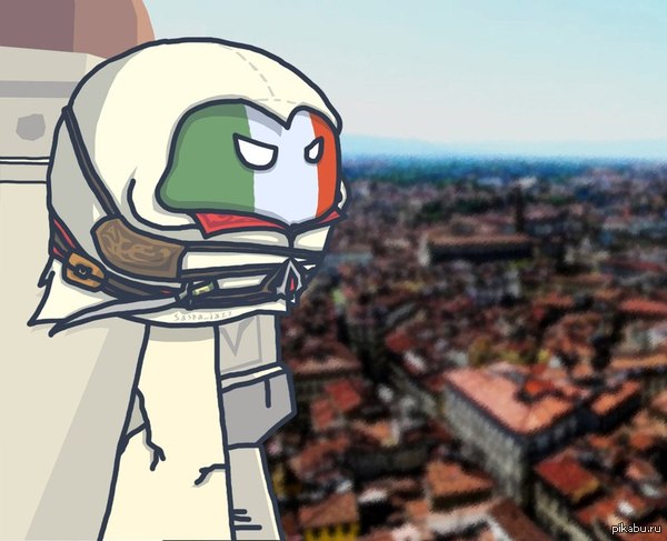 Италия в образе Эцио из ACII