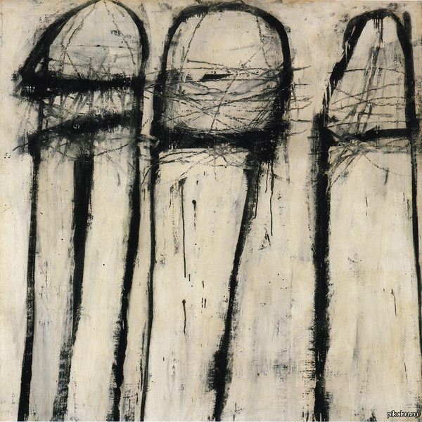 Abstract artists call it: Untitled by Twombly Cy. - Trinomial, Art, Abstractionism, Freud