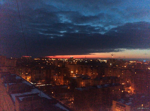 Раннеутренних созерцаний пост. Очень люблю свой балкон.
