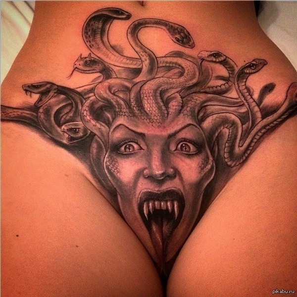 vagina - NSFW, Vagina, Tattoo, Fearfully, 