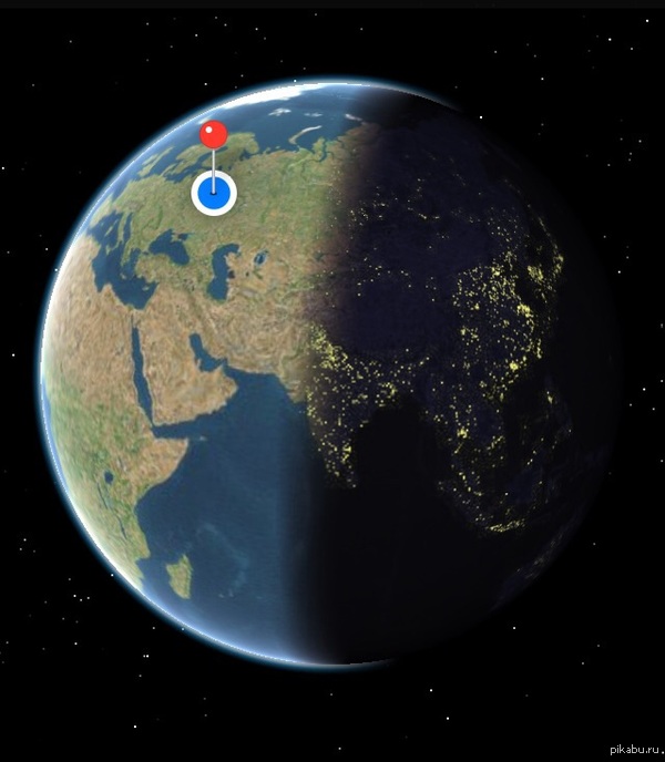 Уменьшила карту