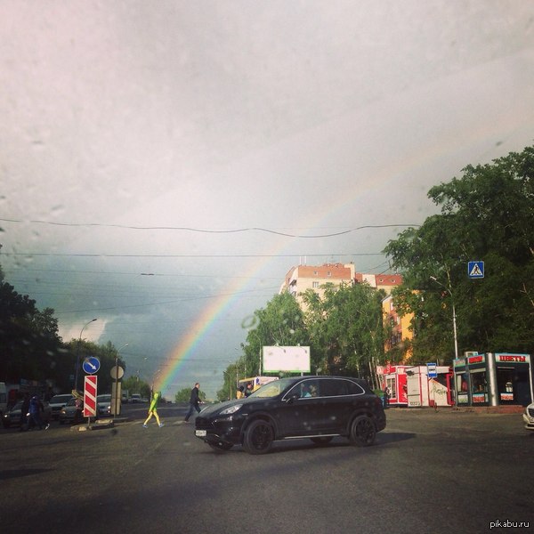 Откуда берётся радуга