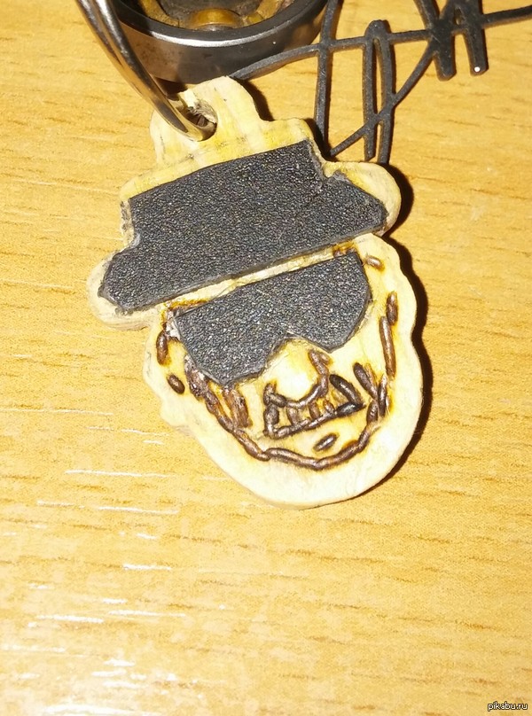 do not drink too much)) - My, Keychain, With your own hands, Free time