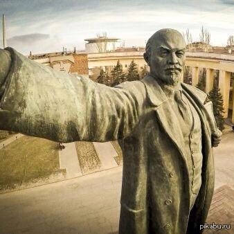 Вовка делает селфи в Волгограде