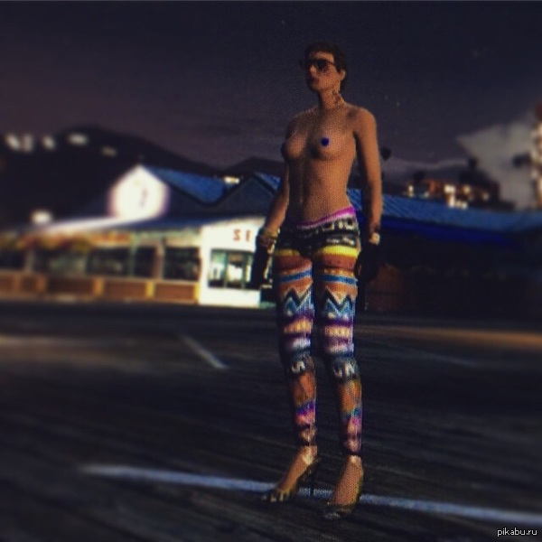 Pumped up the character)))) - NSFW, My, Gta, Gta 5, 