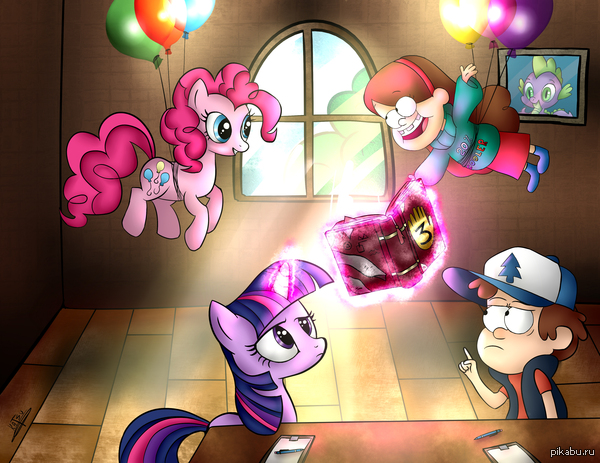 My Little Pony meet Gravity Falls [Crossover] -   .. ^.^