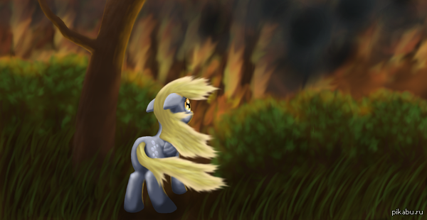 Derpy in the woods... 
