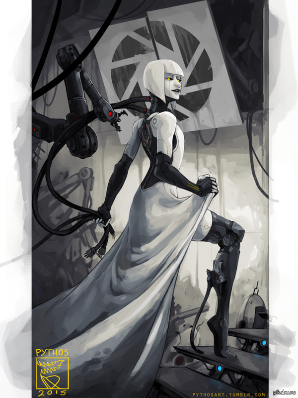 GLaDOS is good in every way - Pythosart, GLaDOS, Portal, Games, Game art