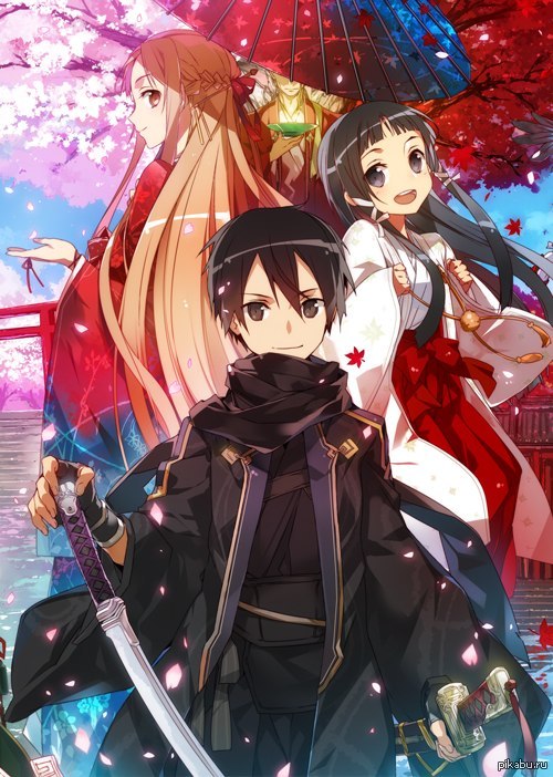Сао что это. САО мастера меча. Kirito and Asuna.