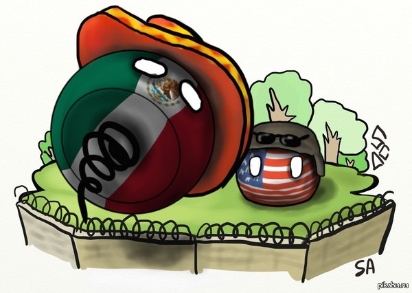 Common way to cross the US border