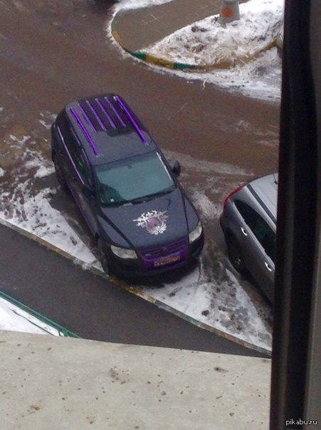 Когда твой сосед переиграл в Saints Row снимал на окно... из окна