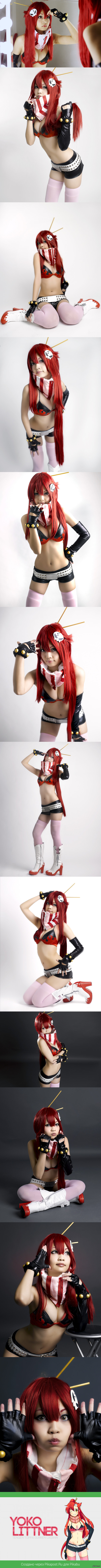 Yoko Littner - NSFW, Yoko Littner, Gurren lagann, , Cosplay, Anime, Longpost