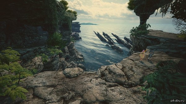 Не являюсь поклонником японских арпг, но выглядит красиво