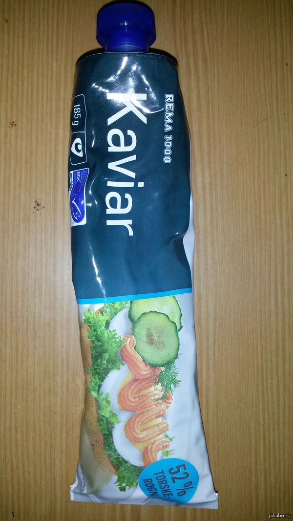 Икра в тюбике