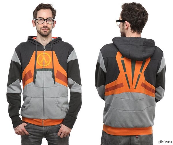 Толстовка в стиле защитного костюма H.E.V.