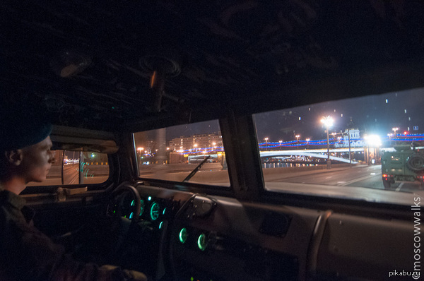 Репетиция парада глазами участника