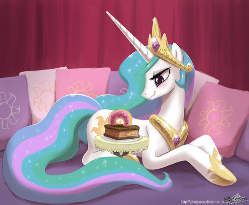 Celestia and cake...   ...       ?..