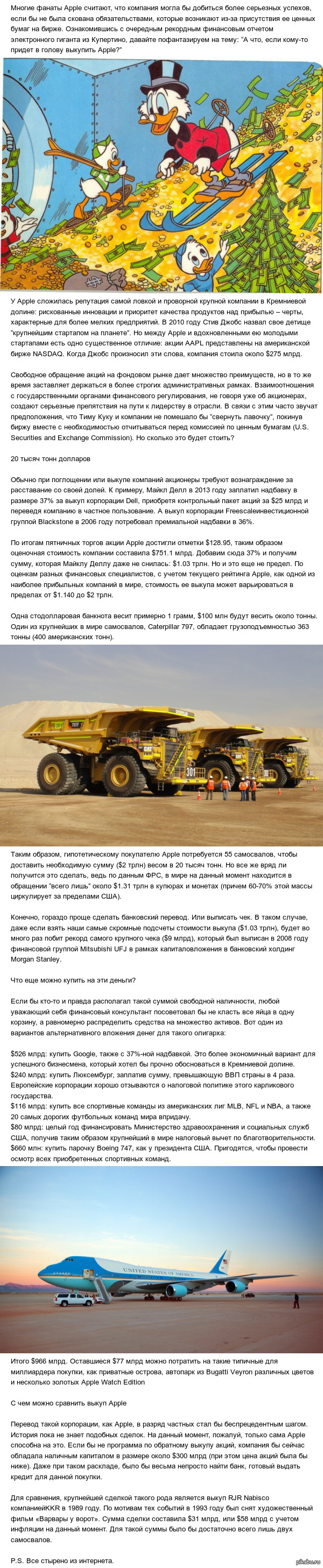 Как выкупить Apple