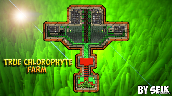 True chlorophyte farm