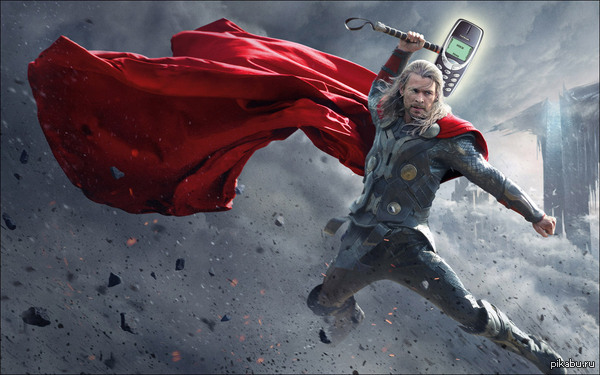 Thor's Hammer - Thor, Hammer, Superheroes, Nokia 3310