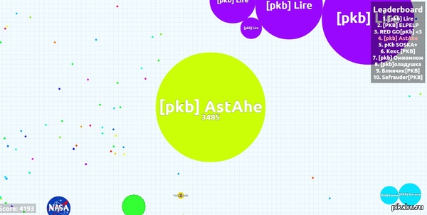       .       agar.io    .  ,    ^ ^
