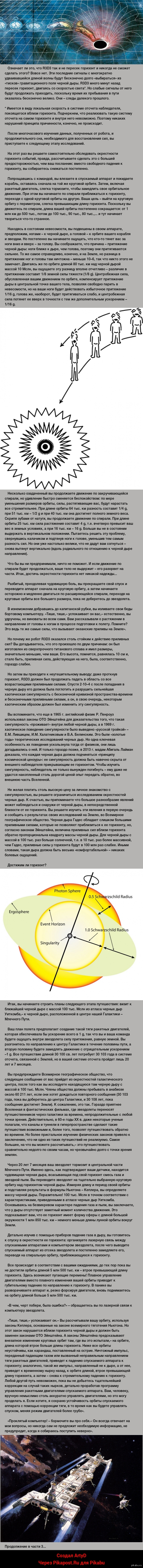 Путешествие среди черных дыр. Часть 2.