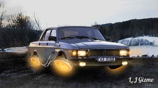 Даешь летающие волги!