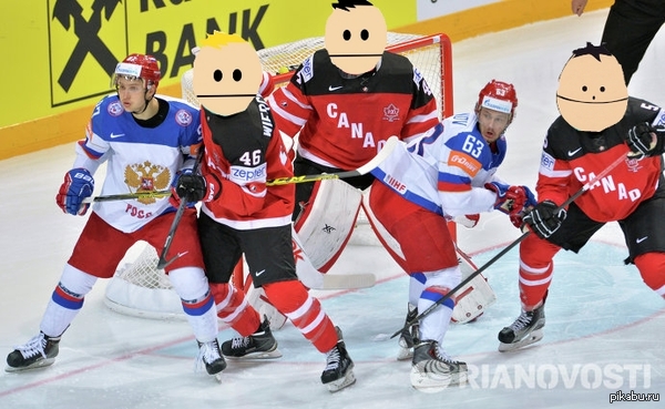 Матч с настоящими канадцами