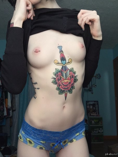 More piercings and tattoos - NSFW, Strawberry, Boobs, Piercing