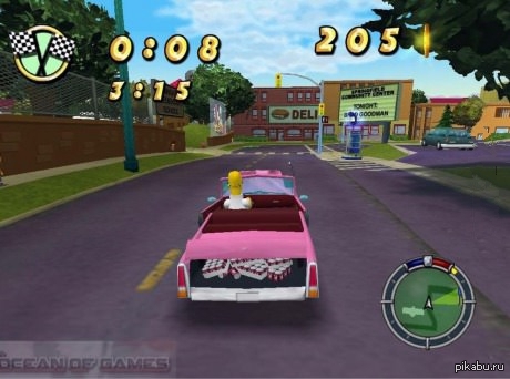 Hit and run. Игра симпсоны Hit and Run. The Simpsons Hit Run 2003. Игра симпсоны 2000. Симпсоны игра ремастер.