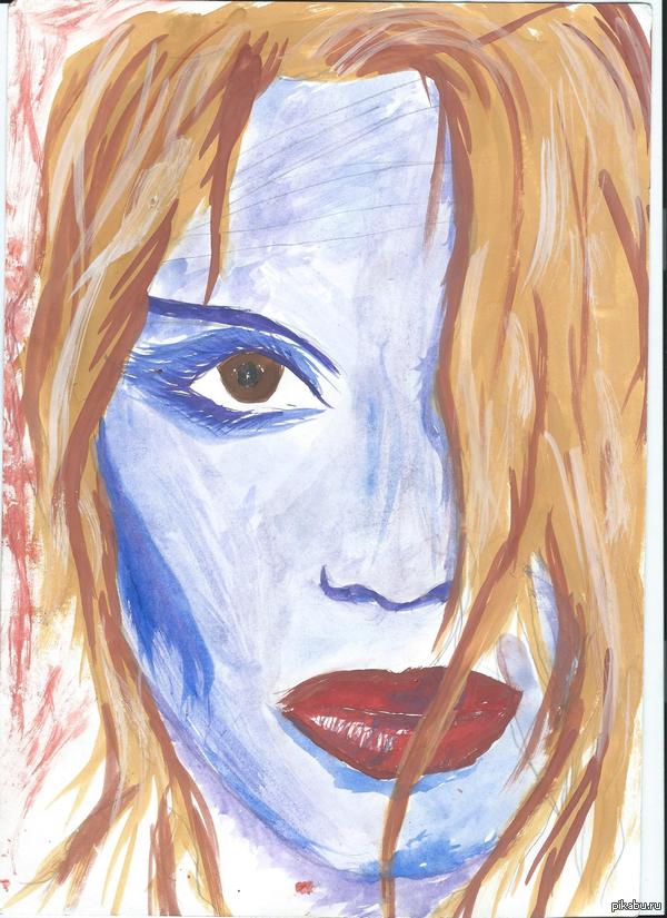 Рисунок / портрет / мой арт понос