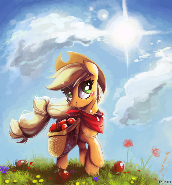 Nice day to buck some apples