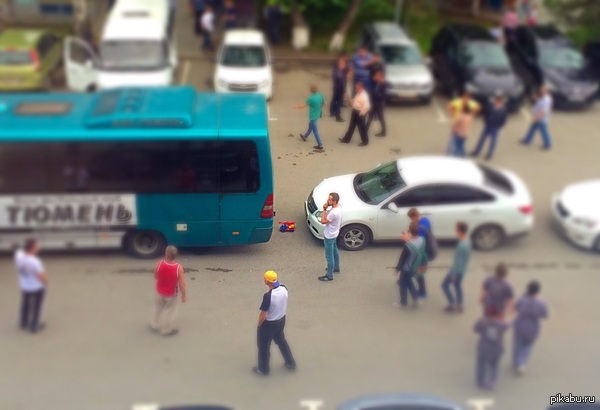 Параллельная парковка с детства.