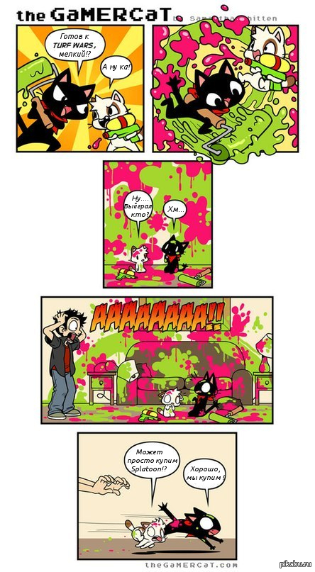 GaMERCaT Splatoon