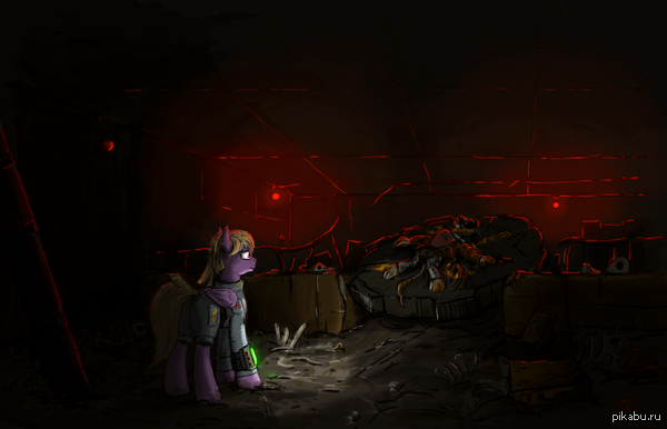 Stable 96 Fallout: Equestria -  The Fossil