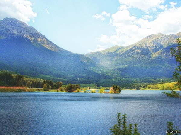 Озеро Докса, Греция