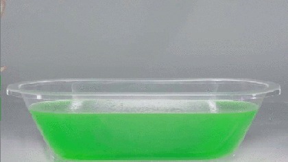 Прыжок в горячий желатин