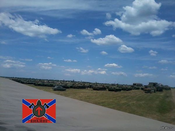 Сегодняшний масштаб техники Новороссии поражает)