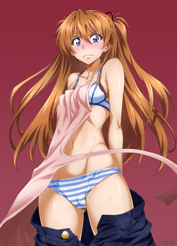 Anime_art 634 - NSFW, Аниме, Evangelion, Asuka Langley, (soryuu asuka langley), Арт, Anime Art