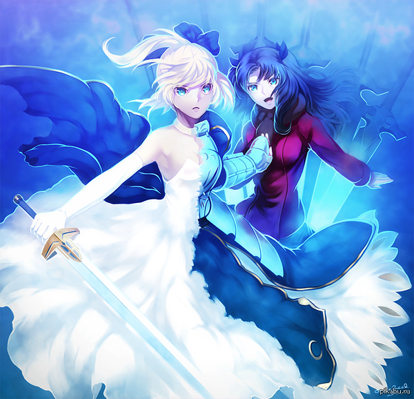 Saber&amp;Tohsaka Rin