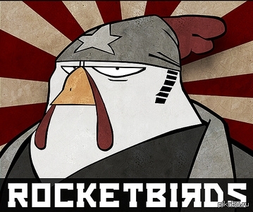 Rocketbirds: Hardboiled Chicken http://www.youtube.com/watch?v=pFCBLvcdxh0       .