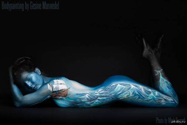 Gesine Marwedel Bodypainting - Bodypainting, Female, Painting, Beautiful girl, Women