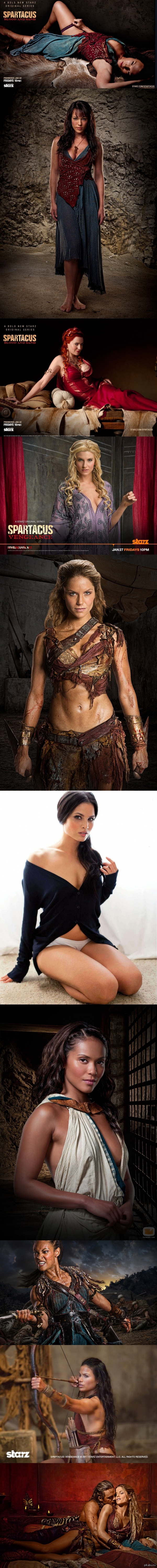 Spartacus: Blood and Sand. Women's Party - NSFW, Spartacus, Girls, Longpost