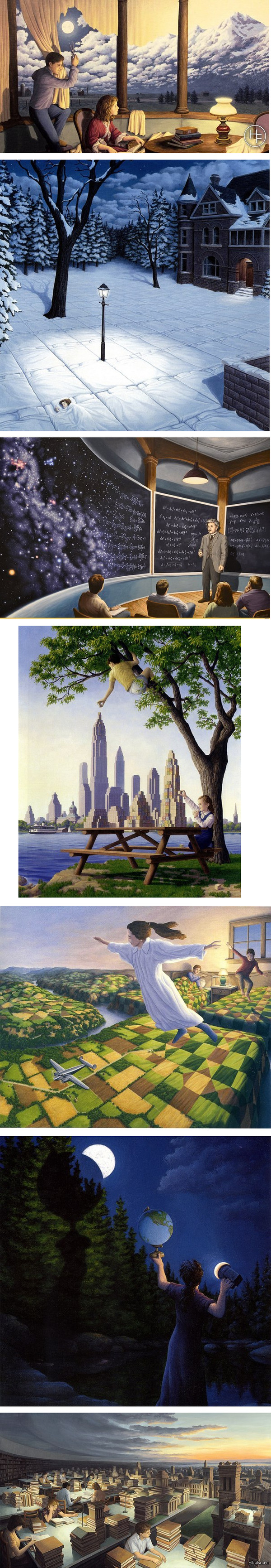 Чем дольше смотришь на эти картинки, тем меньше понимаешь..