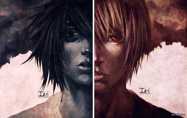 L Lawliet & Light Yagami