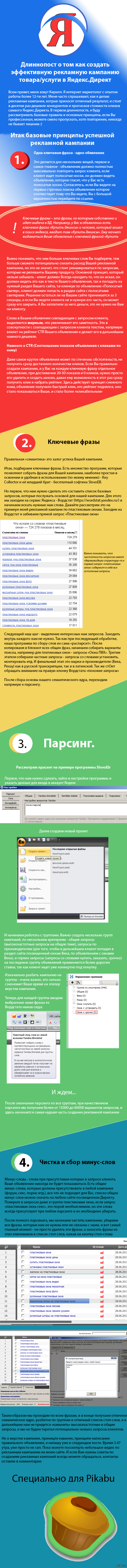 О создании контекстной рекламы в Яндекс.Директ | Пикабу