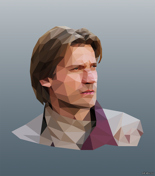 ������ ��������� � ����� Low Poly