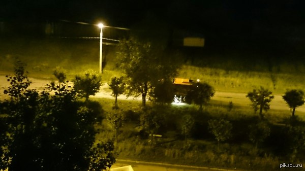 Пол первого ночи ? Самое время чистить дорогу !